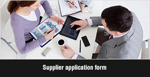 Supplier application form